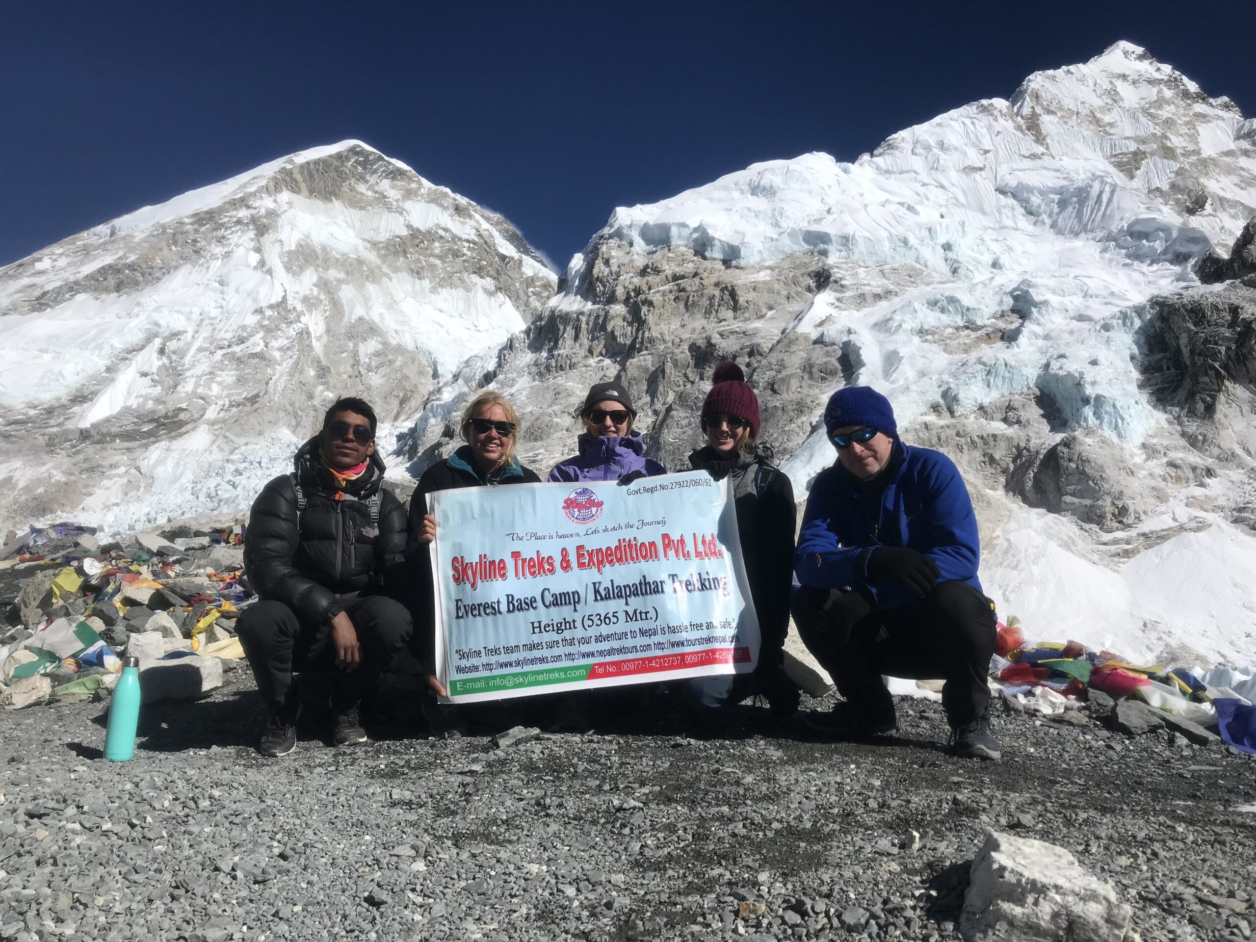 Trekking Everest base camp in october.
