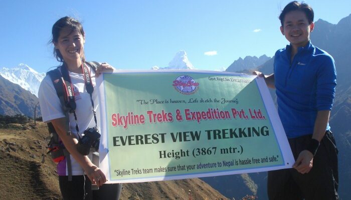7 days trek to Everest for Panoramic Everest View
