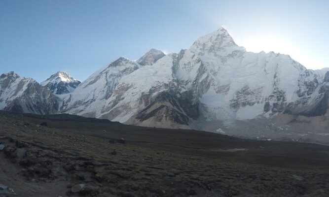 Everest Base Camp trekking in April