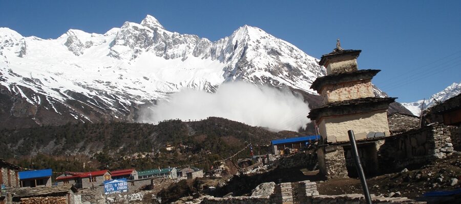 Manaslu base camp trek