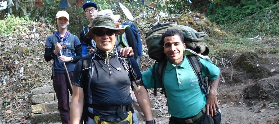 Trekking around Kathmandu Valley