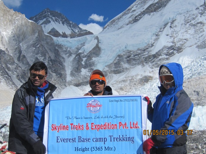 Everest Base Camp with Island Peak Climbing – 15 Days
