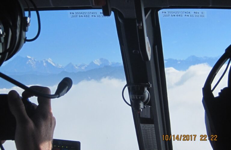 Gorakshep to Kathmandu Helicopter