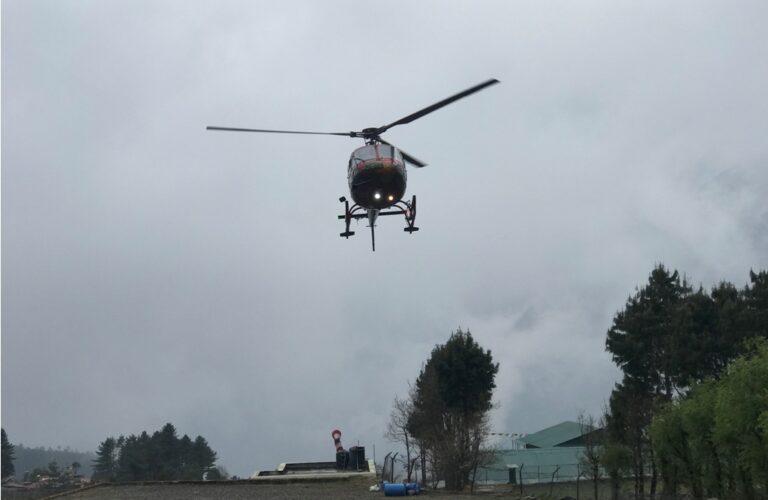 Gorakshep to Lukla Helicopter